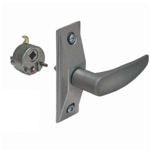 Aluminum Left Hand Adams Rite Style Deadlatch Lever Handle for